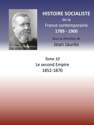 cover image of Histoire socialiste de la France contemporaine